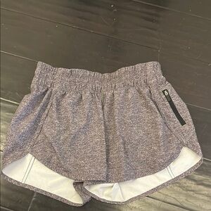 Women's Heather Gray Athletic Shorts